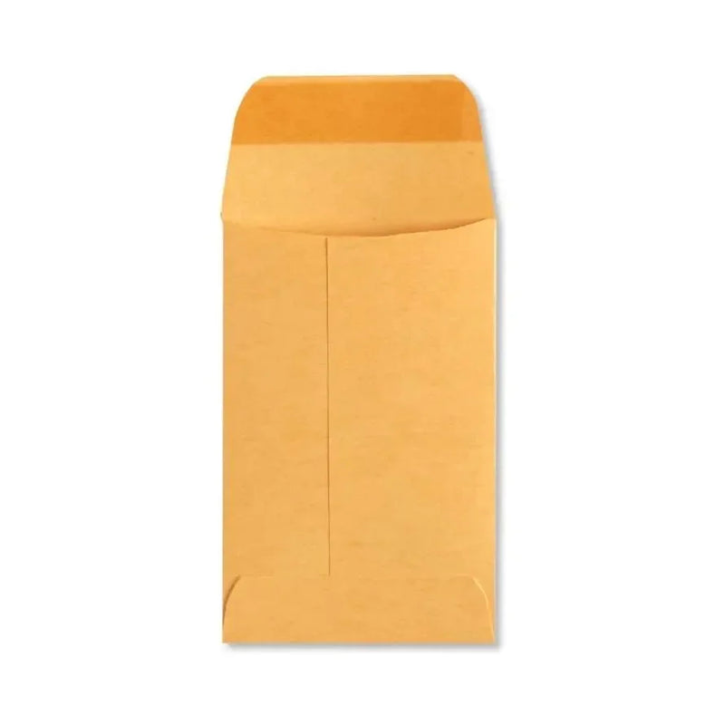 Sobres para Monedas - Kraft, 2 1⁄4 x 3 1⁄2" Caja c/500 - DIBAMEX